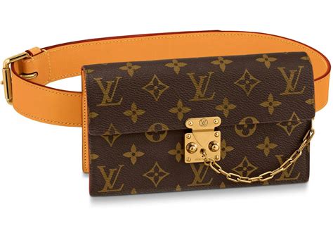 louis vuitton s lock belt pouch|louis vuitton monogram pochette.